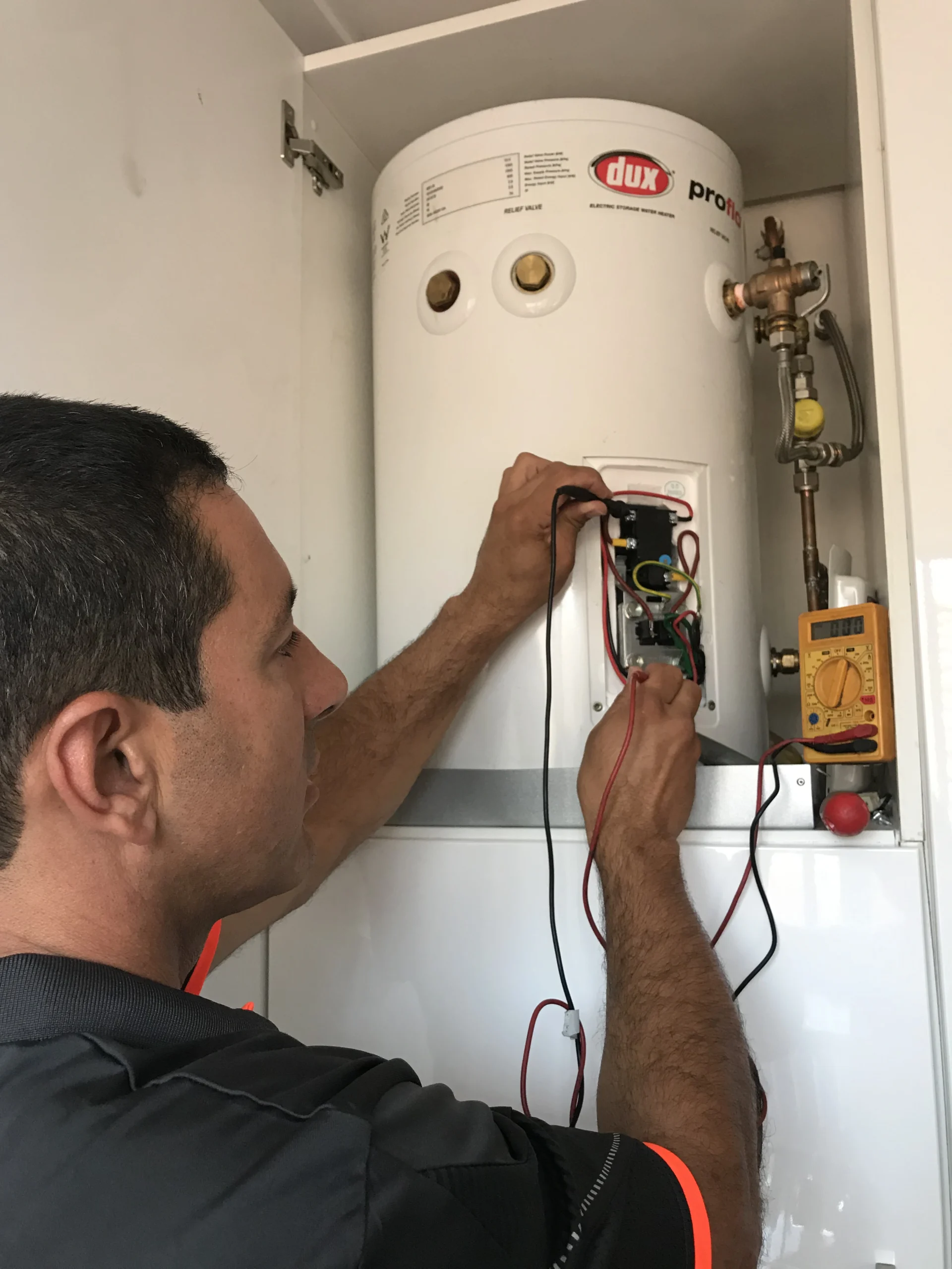 Streamline Plumbers technician on a job in Sydney